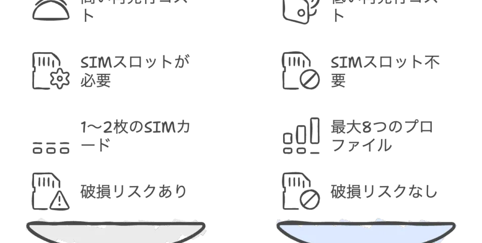eSIM完全ガイド【2025】iPhone17はeSIM専用へ